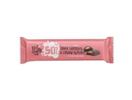 Snack de Chocolate Negro com Cajú 50% Cacau Sem Glúten NOT GUILTY