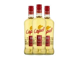 Aguardente Pisco PISQUERA DE CHILE Capel Especial (1 L - 3 Unidades)