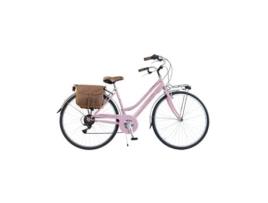 Bicicleta de Cidade Vintage Canellini Via Veneto Retro Aço Mulher Rosa VIA VENETO BY CANELLINI