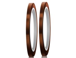 2 Peças de Fita Adesiva de Alta Temperatura 5Mm VOINEE