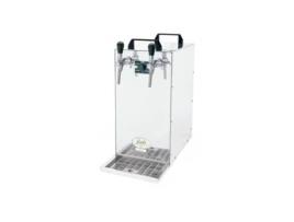 Maquina de Cerveja Kontakt 155 Green Line Refrigerador a Seco de 2 Linhas em Aço Inoxidável 160 Litros / H