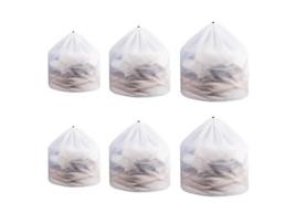 Ferramenta 6Pcs Sacos de Roupa Suja com para Máquina Lavar Malha Fina Pequena + Média Grande 2 Peças Cada 6 Pacotes Saco UISAVE