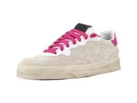 Sapatos de Mulher P448 Baliw Tecido Bege (37)