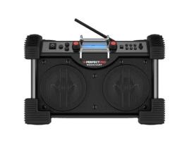 Rádio para Canteiro de Obras Rockhart Dab Fm Aux Bluetooth Dab Nfc Fm Função de Carregamento de Bateria Usb Pr PERFECTPRO