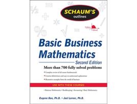 Livro Schaums Outline of Basic Business Mathematics 2ed de Eugene Don (Inglês)