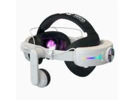 Correia Head Elite com Bateria de 8000 mAh + Auscultadores para META Quest 3