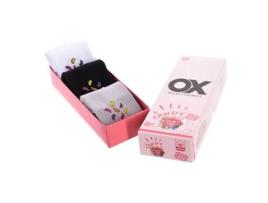 Meias de Mulher OX SOCKS Baixas Ox Aromas Multicor (Tamanho Único)