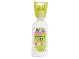 Pintura 3D Multisuperficie 74 Ml Blanco Brillante DIAM'S