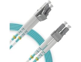 Cabo de fibra óptica duplex multimodo LC para LC OM4 (80 metros 1 unidade) Patch Cord de fibra óptica dupla UPC/UPC 50/125 40G (LSZH) BEYONDTECH