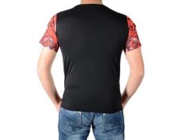 T-Shirt de Homem CELEBRY TEES Celebrity Gothic Preto (XS)