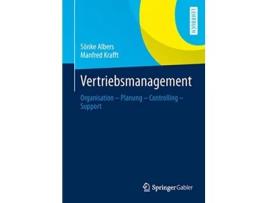 Livro Vertriebsmanagement Organisation Planung Controlling Support German Edition de Sönke Albers e Manfred Krafft (Alemão)