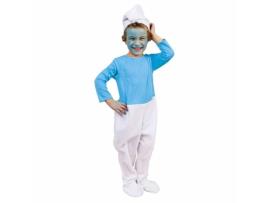 Fato de Bebé JOSMAN Smurf (Tam.: 5-7 Anos)