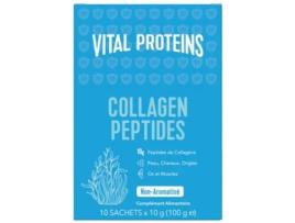 Vital Proteins Peptídeos de Colágeno 10 Envelopes VITAL PROTEINS