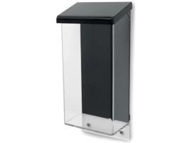 Caixa de Folhetos DEFLECTO para Uso Externo 1/3 Din A4