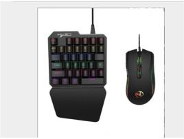 Teclado + Rato Gaming HXSJ J100 (One-handed)