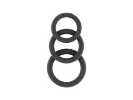 SONO N 25 Conjunto Anillos Pene Silicone Grey