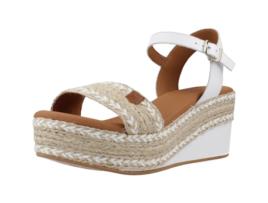 Sapatos de Mulher POPA Arambol Salem Tecido Branco (37)
