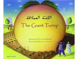 Livro Mantra Lingua The Giant Turnip Arabic and English de Henriette Barkow (Árabe)