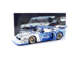 Carro Miniatura Coleção Werk 83 1/18 FORD Capri Turbo Drm 1982 Azul / Branco W1804006