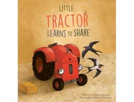 Livro Little Tractor Learns How to Share de Natalie Quintart (Inglês - Capa Dura)