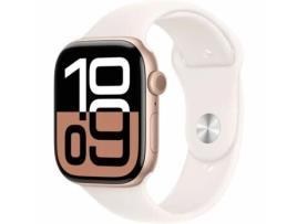 Smartwatch APPLE Ouro Rosa 46 mm
