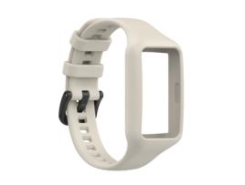 Pulseira de Relógio com Caixa de Silicone Rosa Huawei Band 7 / Band 6