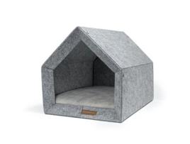 Casota Pethome Ecological Dog Kennel REXPRODUCT (Cinzento Claro E Cinzento Claro - M)