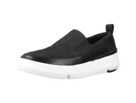 Sapatos de Mulher CLARKS Tri Flash Step Tecido Preto (41)