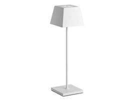 Candeeiro de Mesa Led Branco Siesta Portátil e Recarregável Ip54 ROSSINI ILLUMINAZIONE