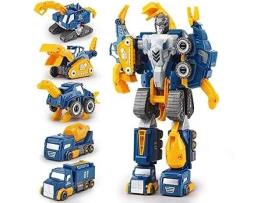 Brinquedos para Meninos de 3 4 5 6 7 Anos Conjunto Magnético Brinquedo Veículo Construção Kit Carro Stem Educacional em UISAVE