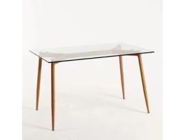 Mesa Milão 120 Transparente DUDECO