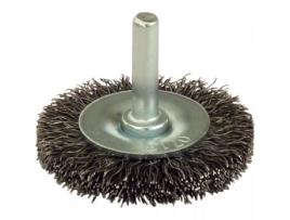 Escova Circular D.50Mm em Fio de Aço 6X30 Haste 0.30 Onda DRAKKAR