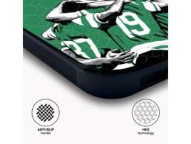 Capa Oficial SPORTING CLUBE de Portugal Equipe para iPhone 13 Pro Max - PhoneCases3D (3D TPU Preta Protetora)