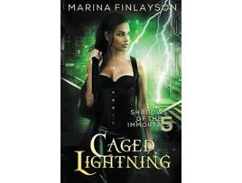 Livro Caged Lightning Shadows of the Immortals de Marina Finlayson (Inglês)