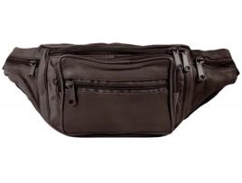 Bolsa de Cintura LEONARDO VERRELLI em Pele Genuína