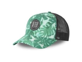 Boné Unissexo AFTER ESSENTIALS Trucker Big Leaves Verde (Tamanho Único)
