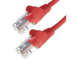 Cabo de Rede CONNEKT GEAR (RJ45 - 5 m - Vermelho)