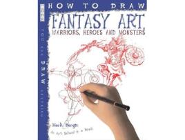 Livro how to draw fantasy art de mark bergin (inglês)