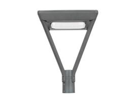 Luminaria Led 60W Aventino Square Lumileds Philips Xitanium Regulable 1-10V Iluminação Pública 4000K Assimétrica 160ºx60º Branco Neutro LEDKIA