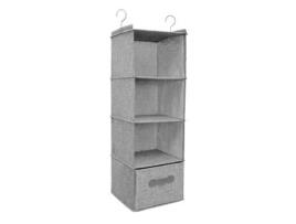 Organizador Closet Suspenso Gaveta Removível KOFIHETY Cinzento (30x30x20cm)