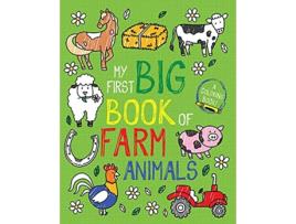 Livro My First Big Book of Farm Animals de Little Bee Books (Inglês)
