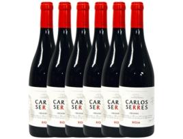 Carlos Serres Rioja Crianza 75 cl (Caixa de 6 unidades)