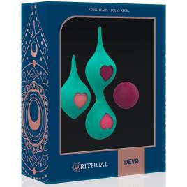 DEVA SET ENTRENAMIENTO PELVICO VERDE AQUA
