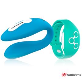 WEARWATCH DUAL PLEASURE WIRELESS TECHNOLOGY WATCHME INDIGO / AQUAMARINE