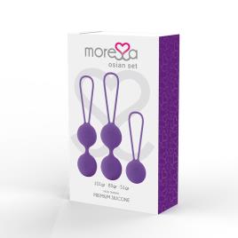 CONJUNTO  OSIAN PREMIUM SILICONE ROXO