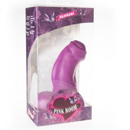 PINK ROOM NESTOR REALISTIC DILDO PURPLE 16,5 CM