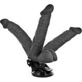 BASECOCK REALISTIC BENDABLE CONTROLE REMOTO PRETO 20 CM