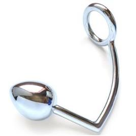ANEL DE METALHARD COCK COM ANAL BEAD 40MM