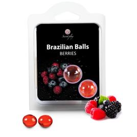 BOLAS BRASILEIRAS FRUTOS DA FLORESTA CONJUNTO 2 BOLAS