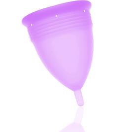 COPA MENSTRUAL  TAMANHO L COR ROXO SILICONE FDA